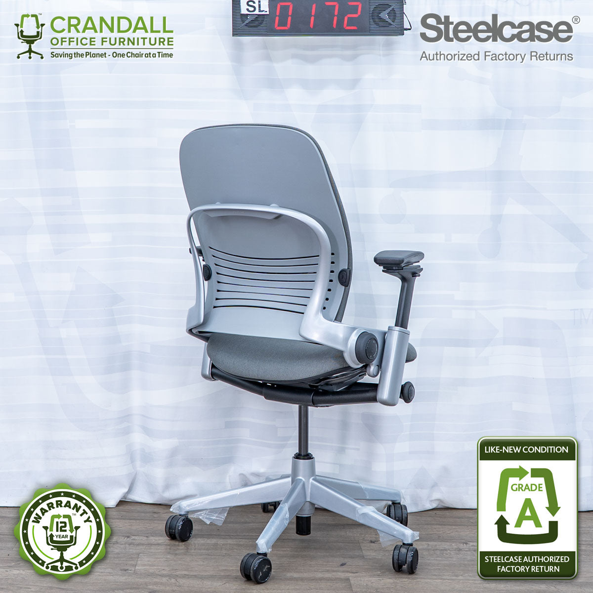 SL-0172 - Steelcase V2 Leap - Grade A