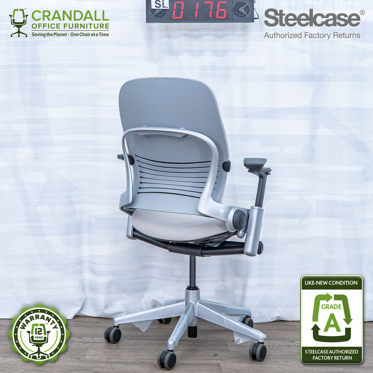 SL-0176 - Steelcase V2 Leap - Grade A