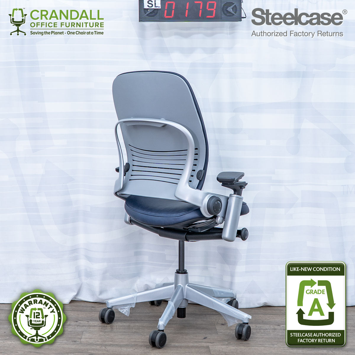 SL-0179 - Steelcase V2 Leap - Grade A