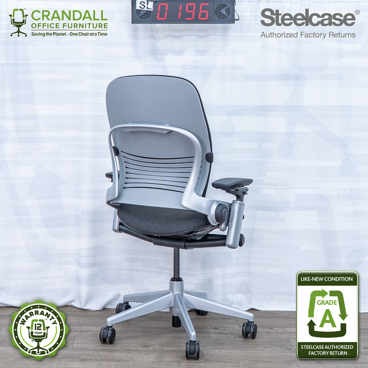 SL-0196 - Steelcase V2 Leap - Grade A
