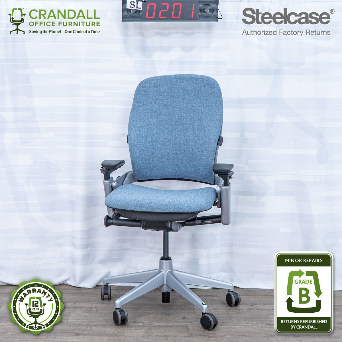 SL-0201 - Steelcase V2 Leap - Grade B