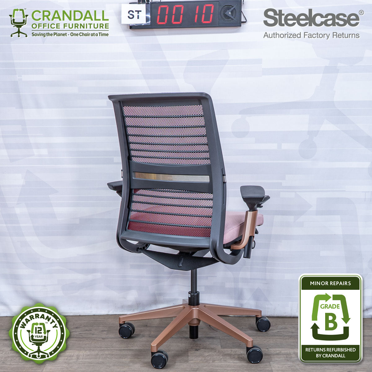 ST-0010 - Steelcase Think - Grade B