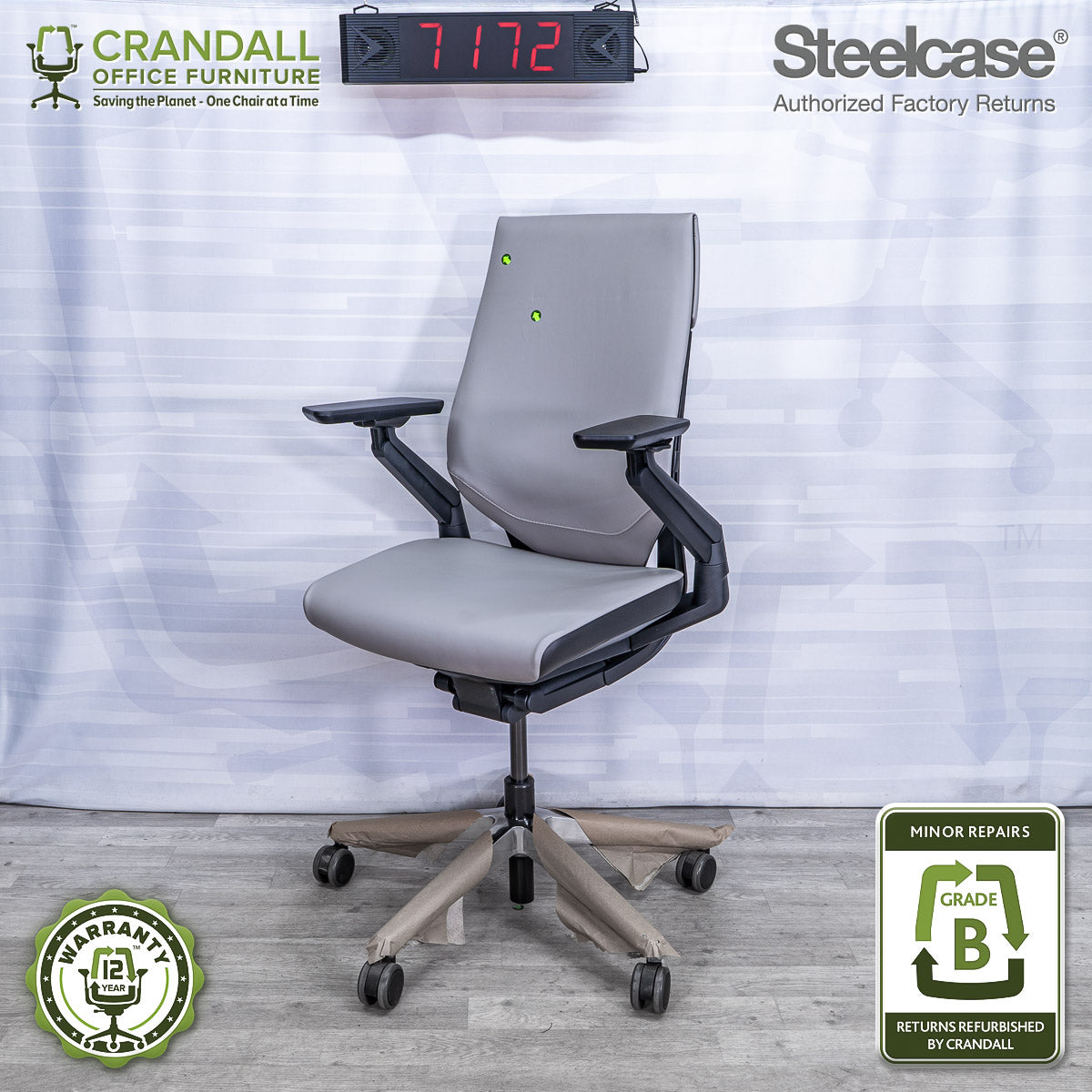 7172 - Steelcase Gesture - Grade B **CLOSEOUT - NO RETURNS**