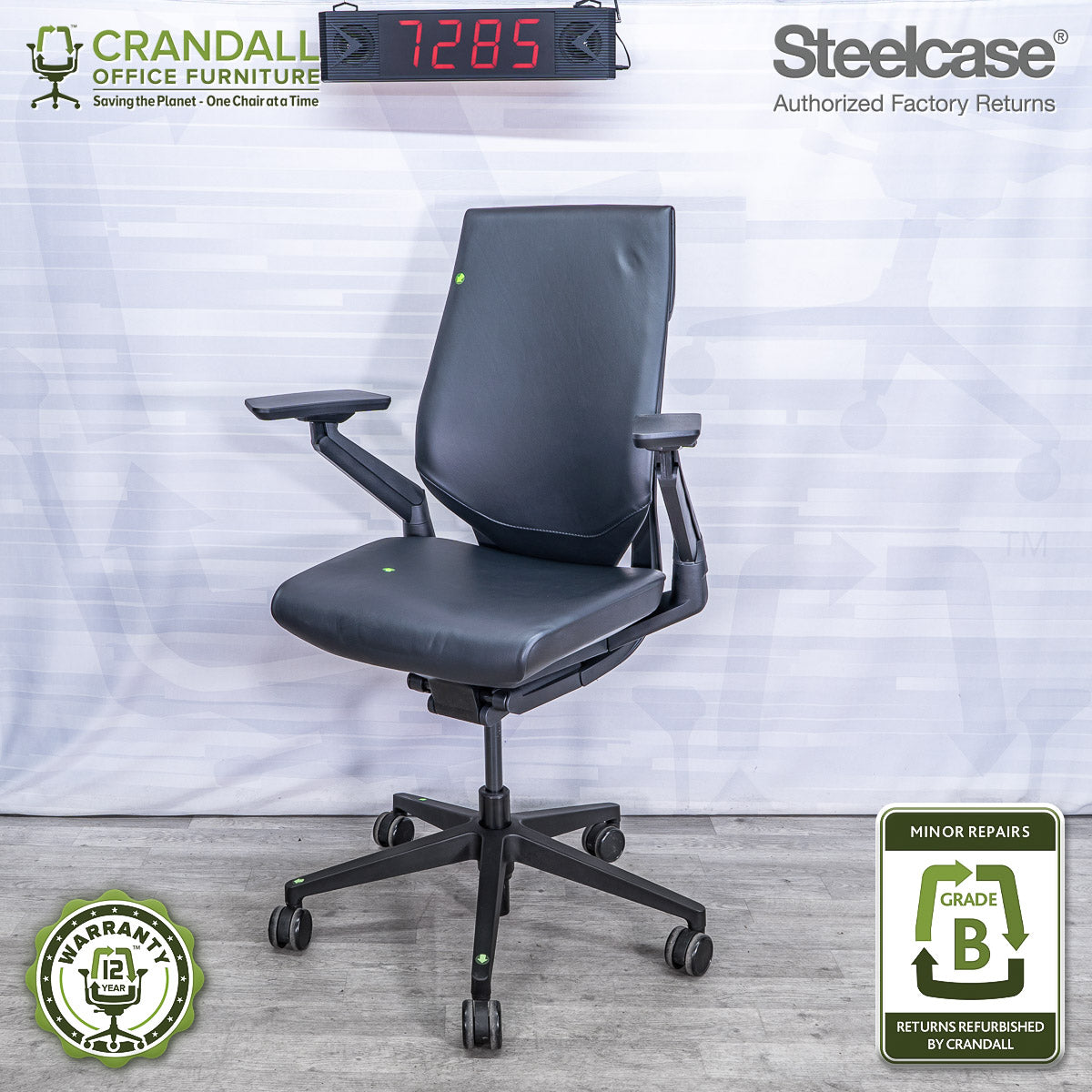 7285 - Steelcase Gesture - Grade B **CLOSEOUT Ð NO RETURNS**