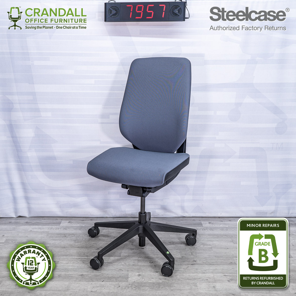 7957 - Steelcase Gesture - Grade B **CLOSEOUT - NO RETURNS**