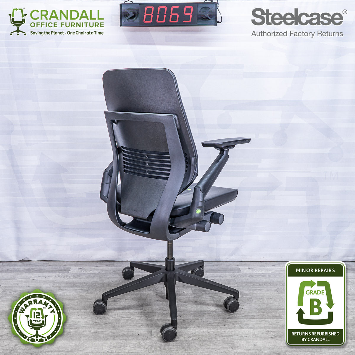 8069 - Steelcase Gesture - Grade B **CLOSEOUT - NO RETURNS**