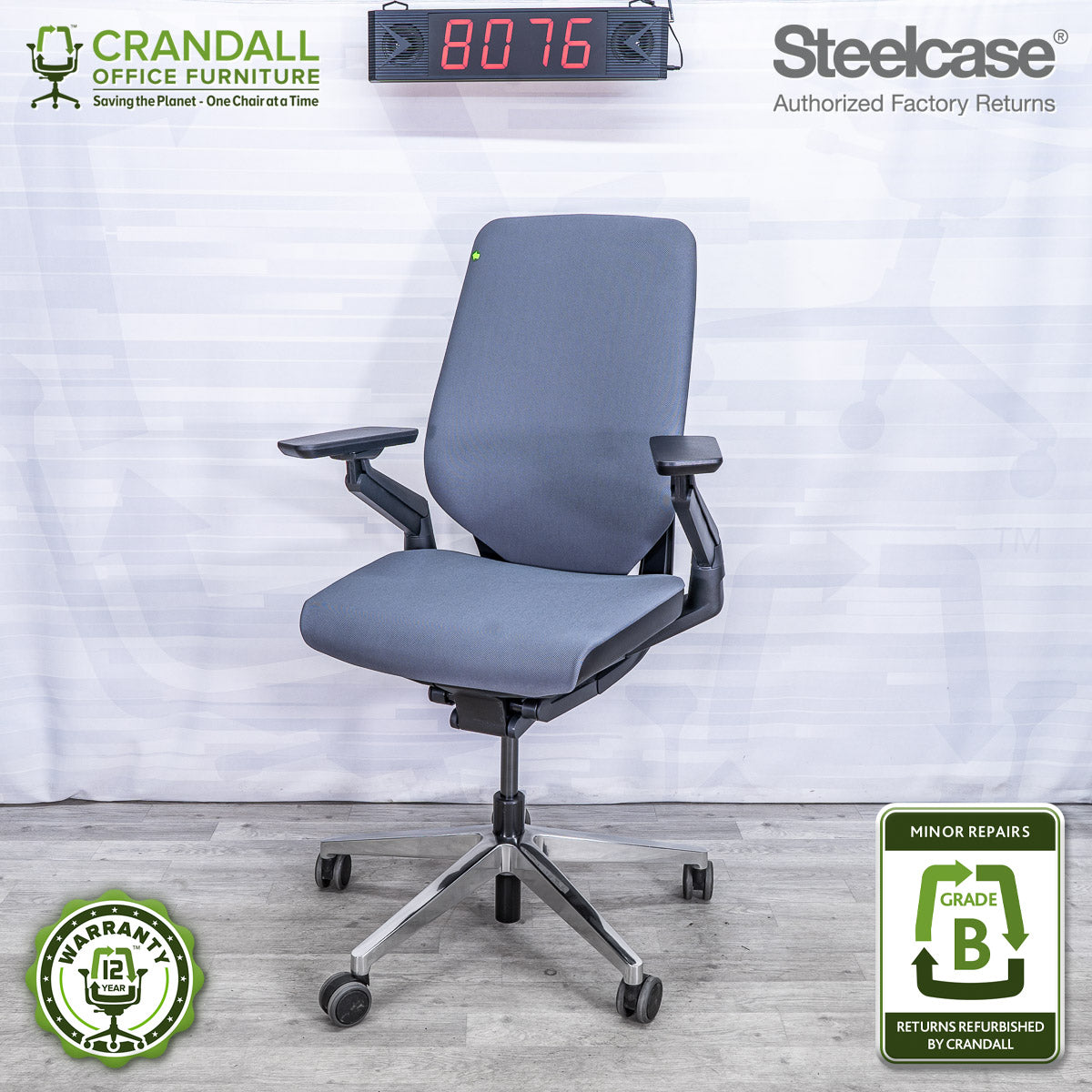 8076 - Steelcase Gesture - Grade B