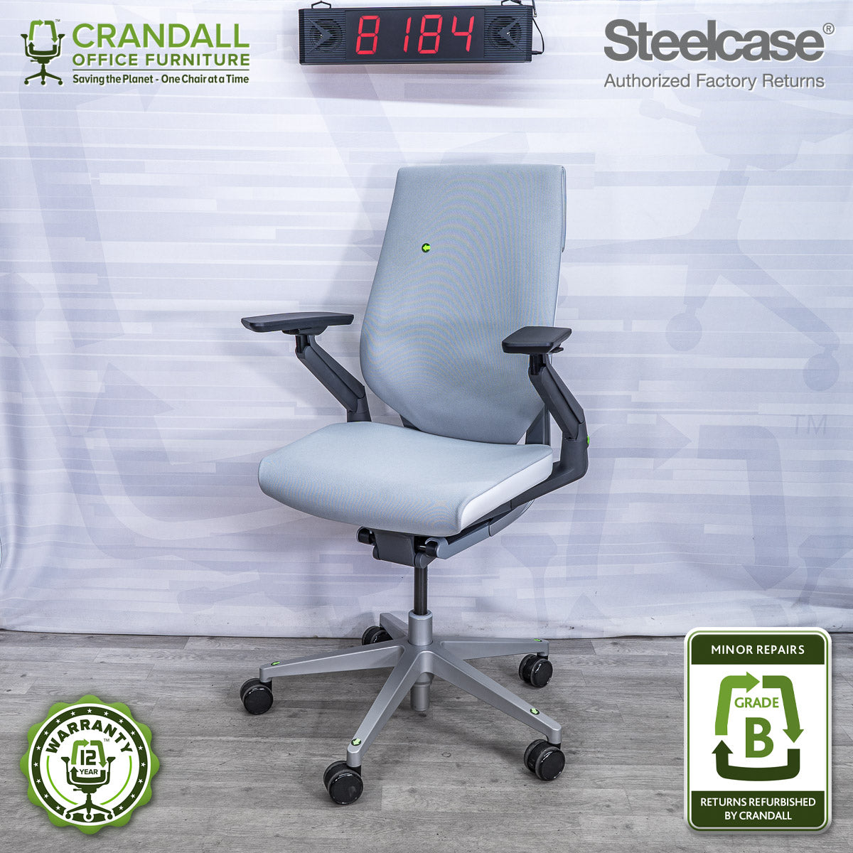 8184 - Steelcase Gesture - Grade B