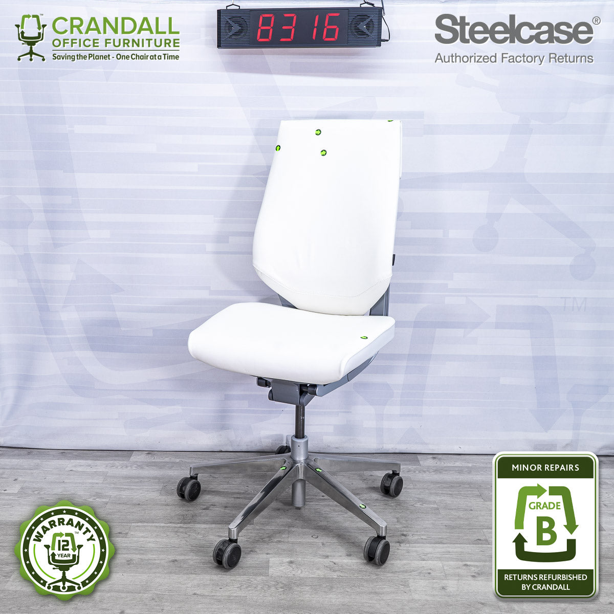 8316 - Steelcase Gesture - Grade B **CLOSEOUT - NO RETURNS**