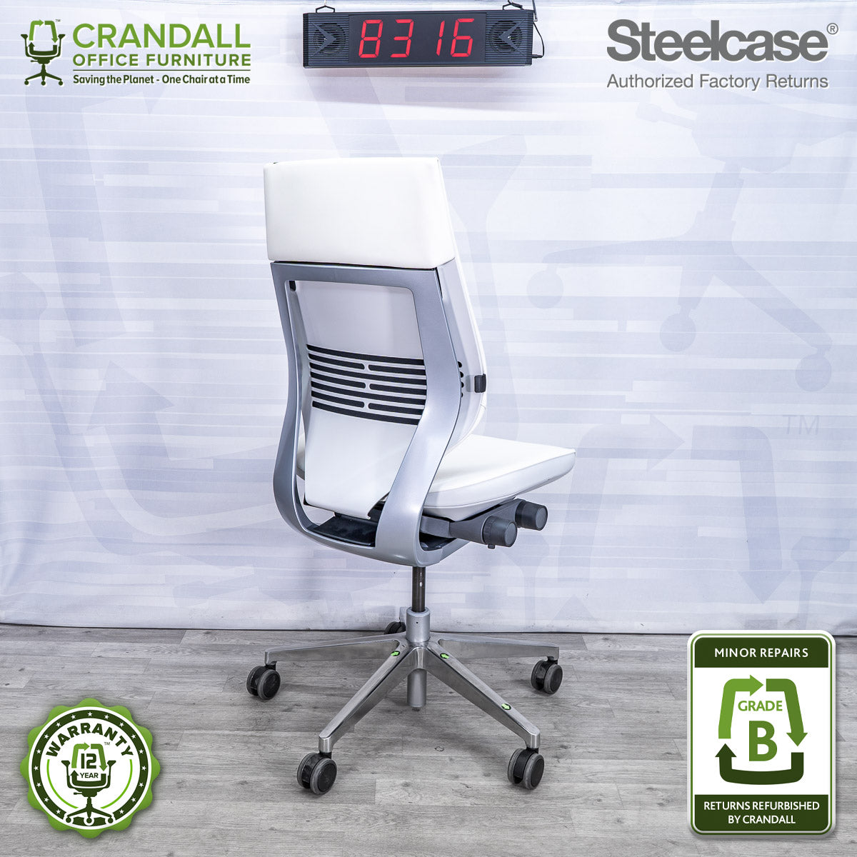 8316 - Steelcase Gesture - Grade B **CLOSEOUT - NO RETURNS**