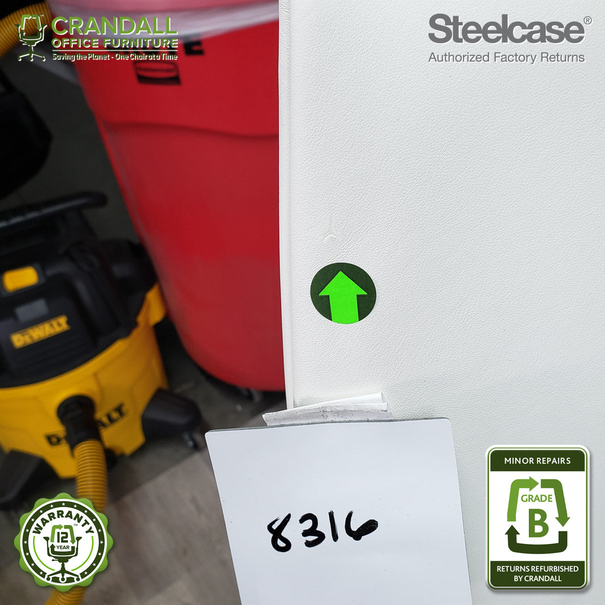 8316 - Steelcase Gesture - Grade B **CLOSEOUT - NO RETURNS**