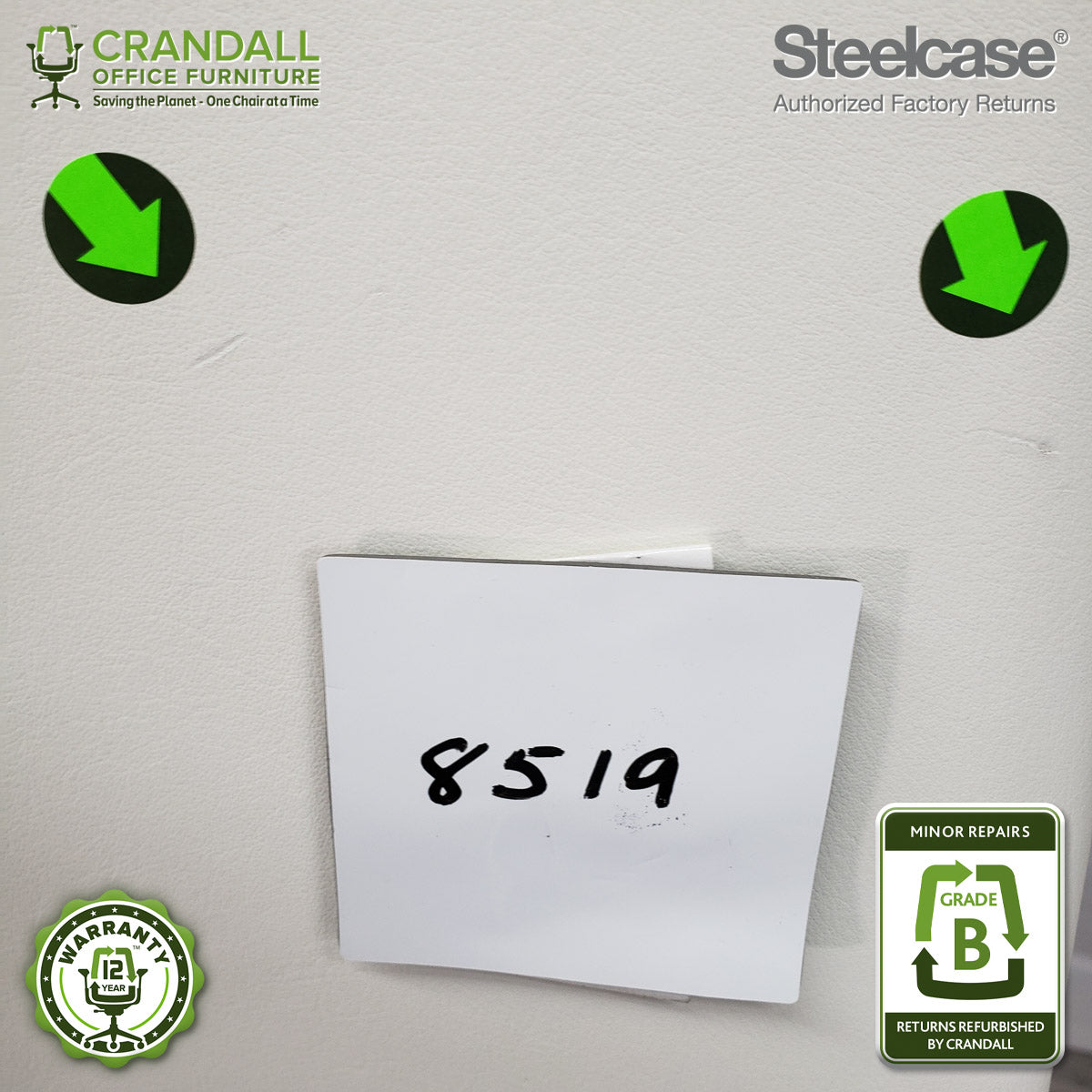 8519 - Steelcase Gesture - Grade B **CLOSEOUT - NO RETURNS**