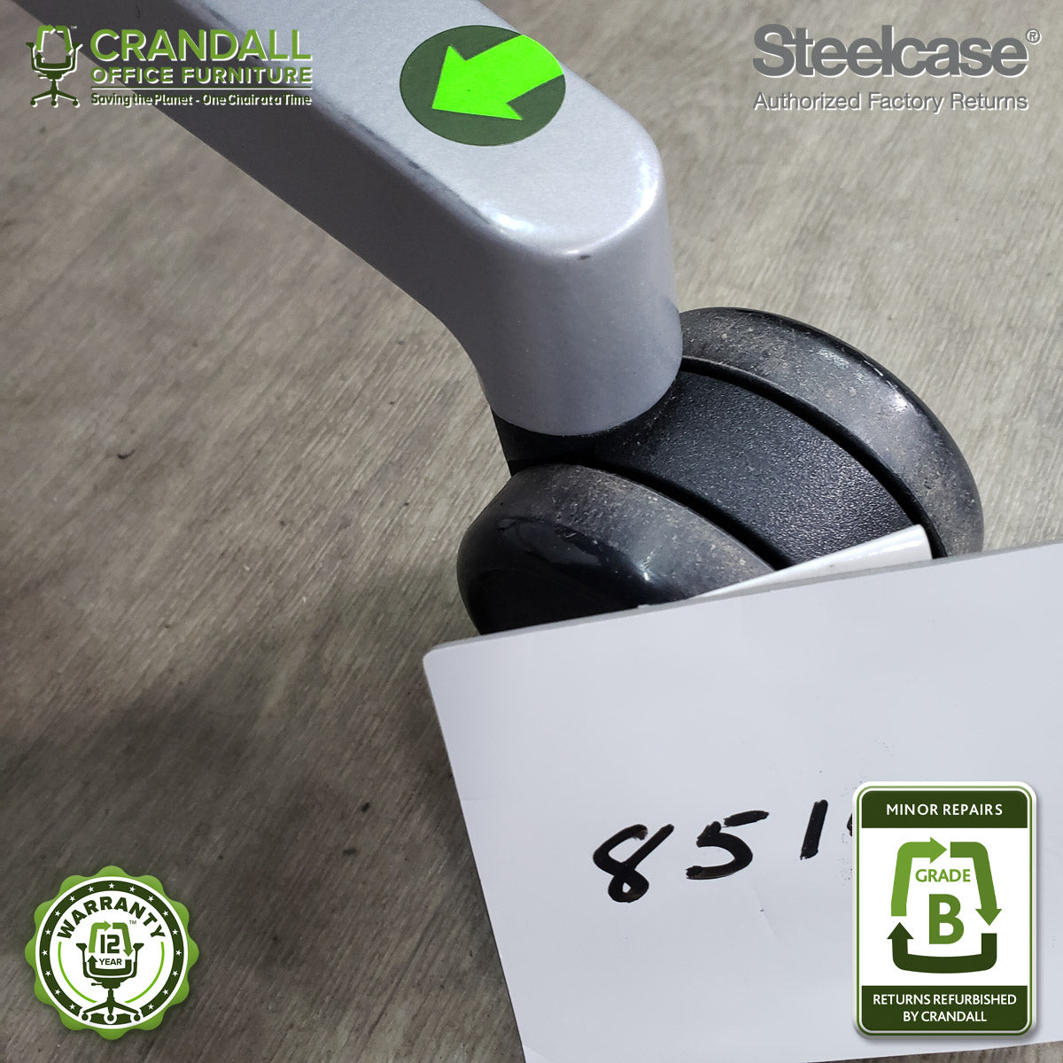 8519 - Steelcase Gesture - Grade B **CLOSEOUT - NO RETURNS**