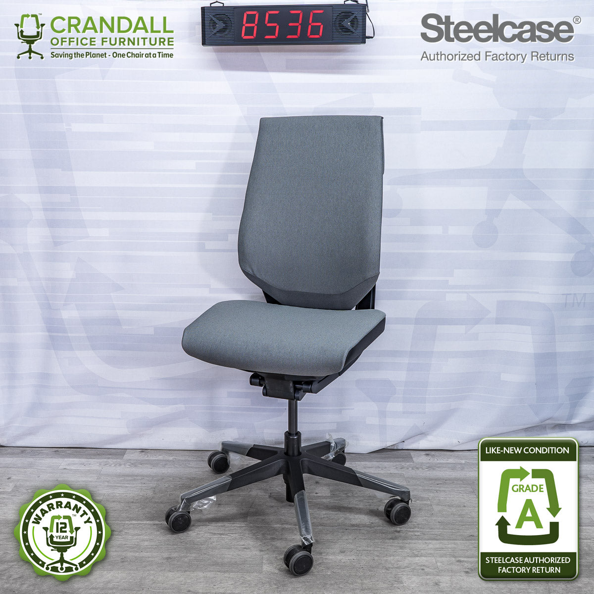 8536 - Steelcase Gesture - Grade A **CLOSEOUT - NO RETURNS**
