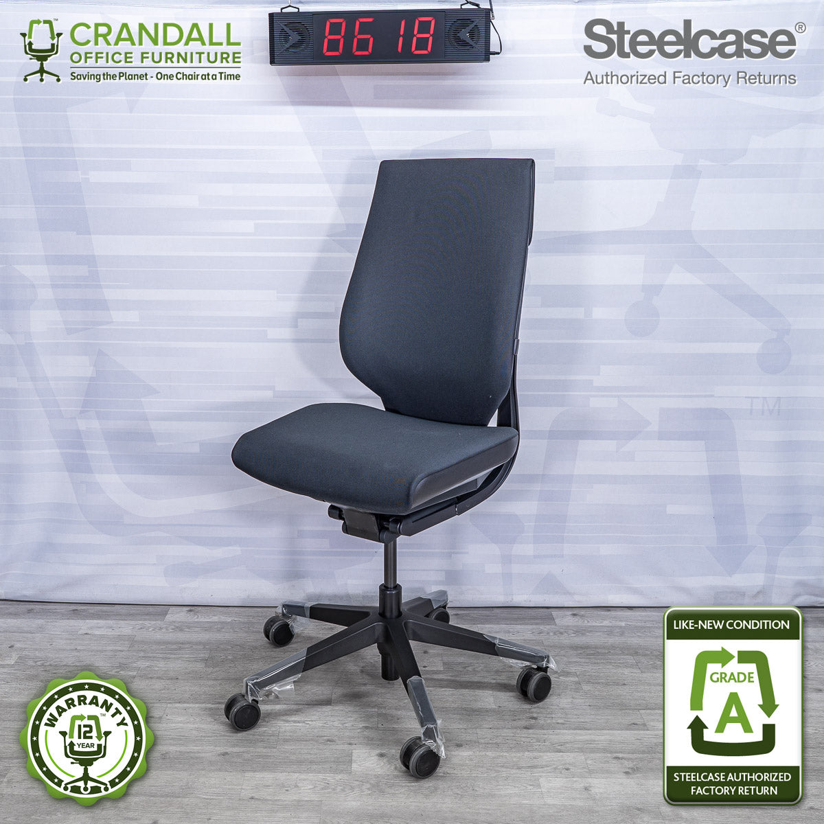 8618 - Steelcase Gesture - Grade A **CLOSEOUT - NO RETURNS**