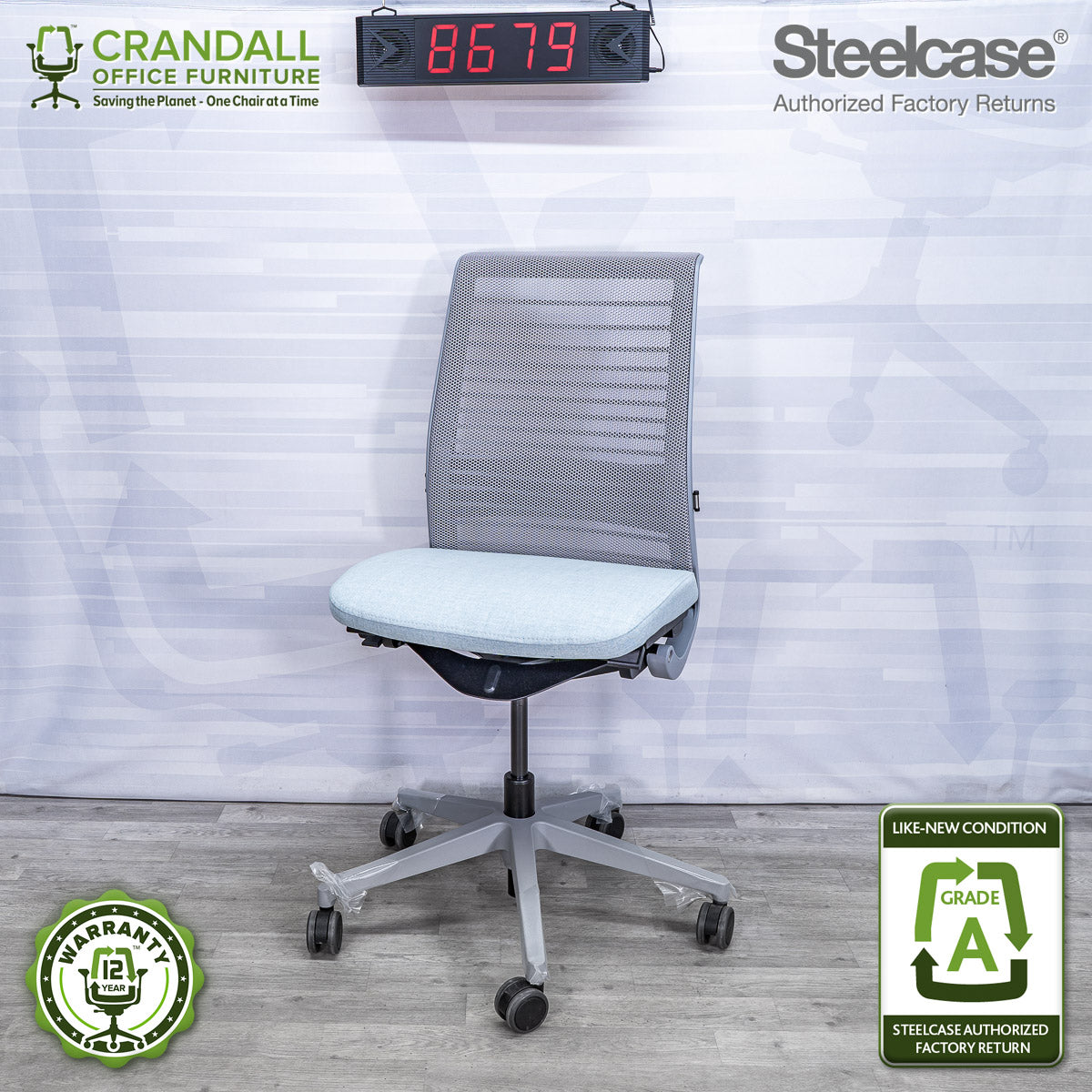 8679 - Steelcase V2 Think - Grade A **CLOSEOUT - NO RETURNS**