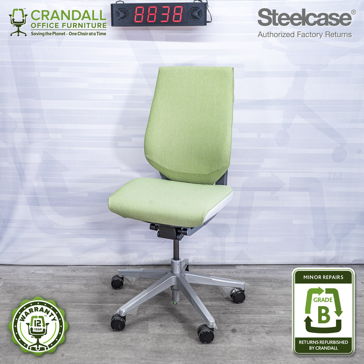 8838 - Steelcase Gesture - Grade B **CLOSEOUT - NO RETURNS**