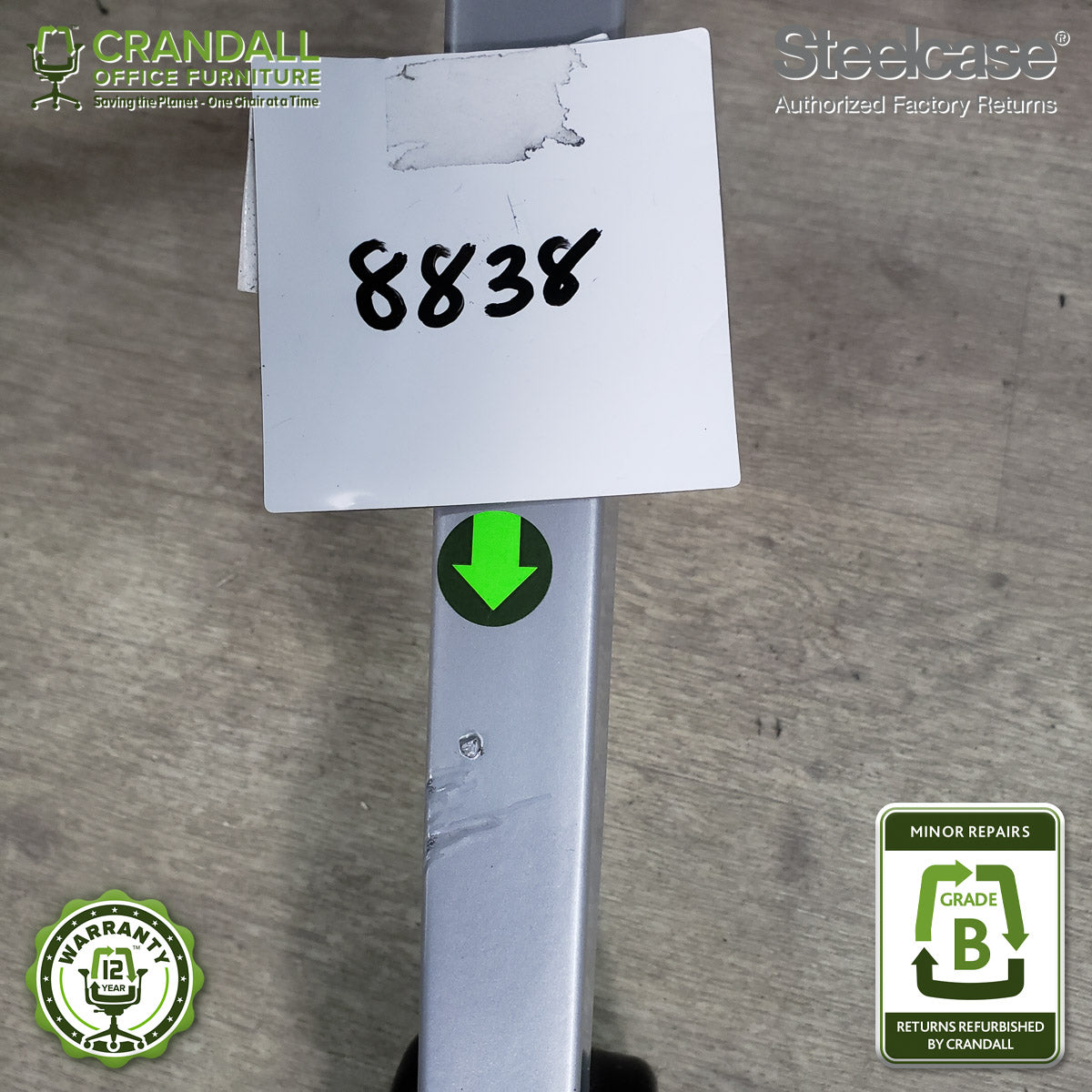 8838 - Steelcase Gesture - Grade B **CLOSEOUT - NO RETURNS**