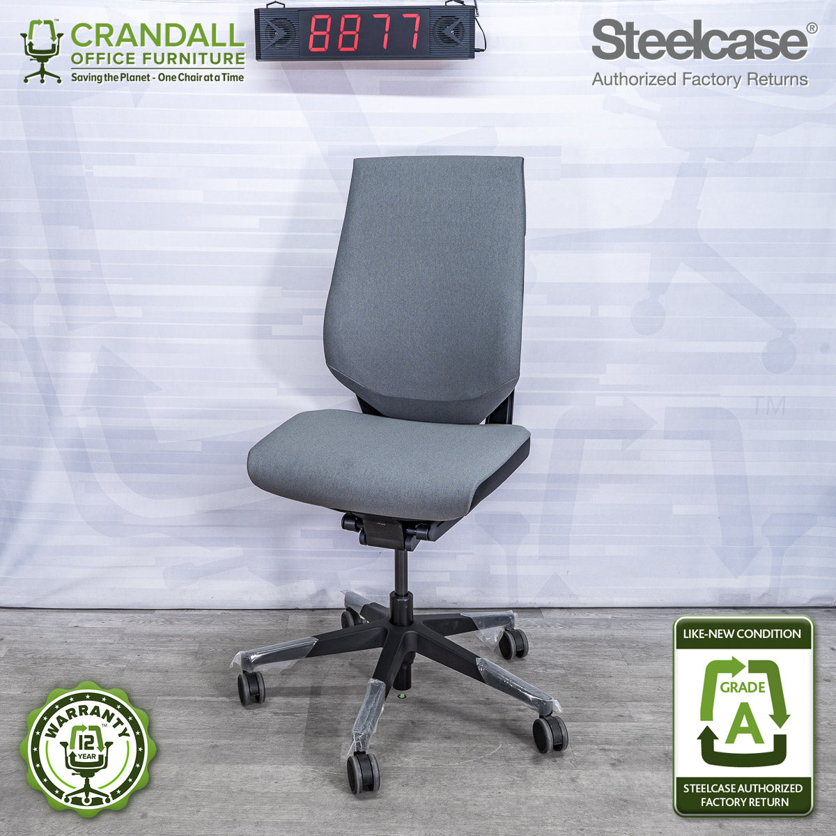 8877 - Steelcase Gesture - Grade A **CLOSEOUT - NO RETURNS**