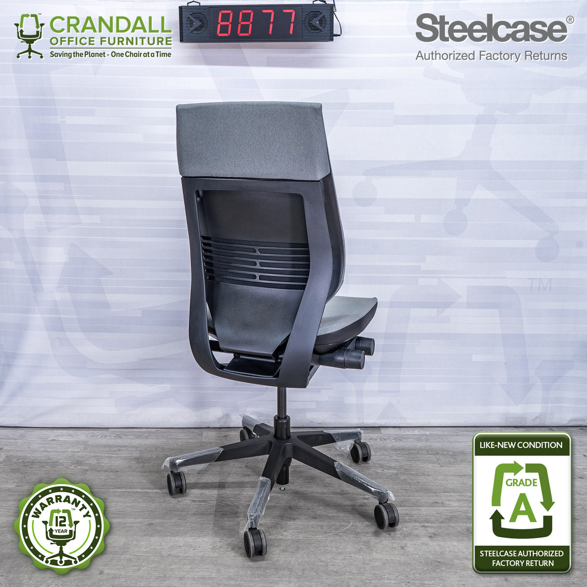 8877 - Steelcase Gesture - Grade A **CLOSEOUT - NO RETURNS**