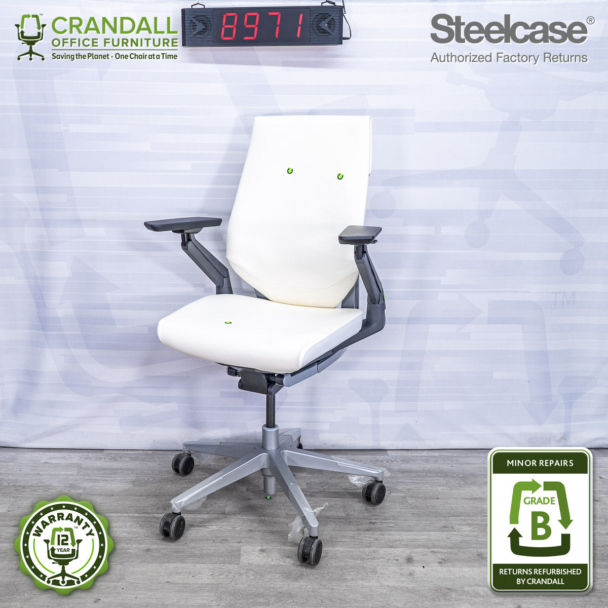 8971 - Steelcase Gesture - Grade B **CLOSEOUT - NO RETURNS**