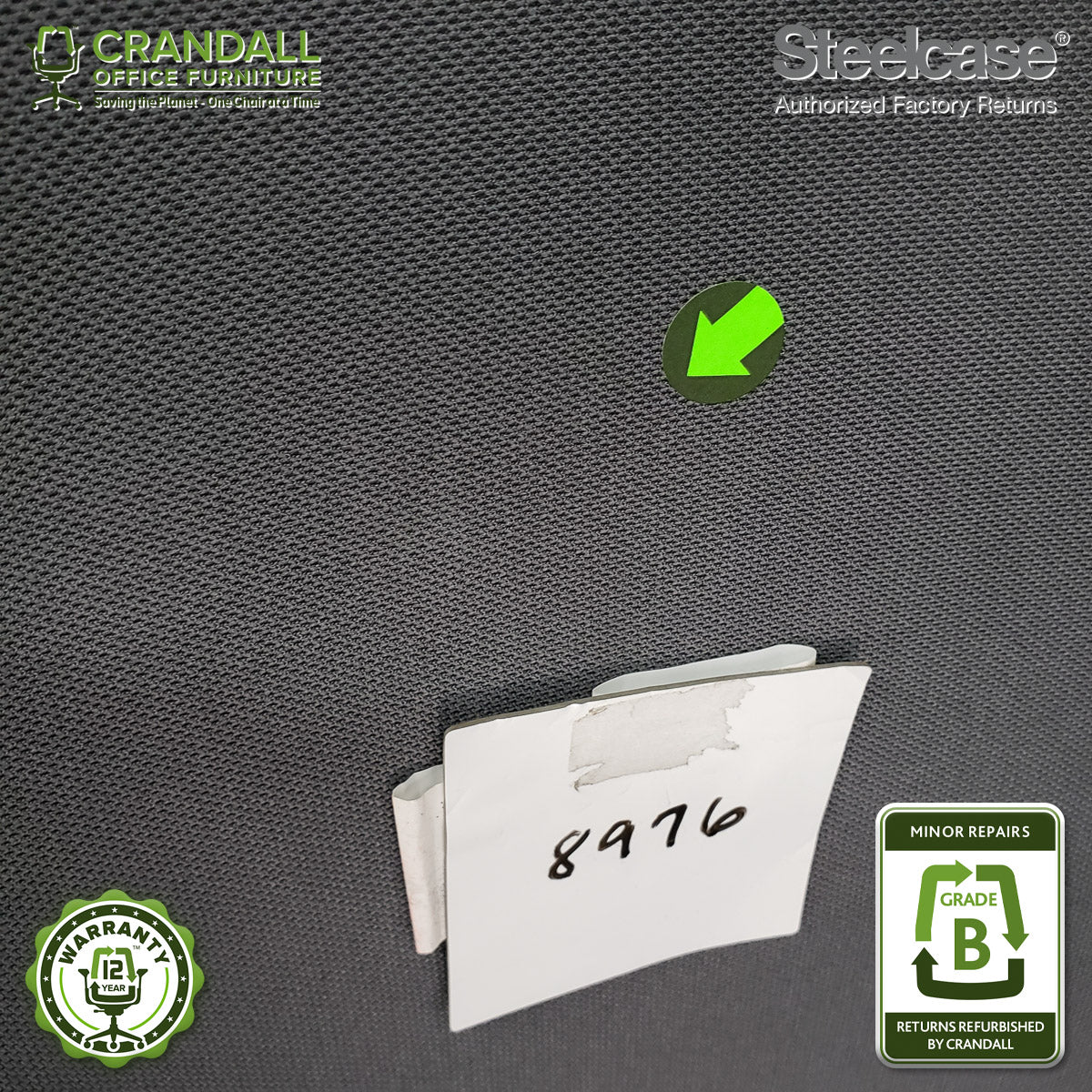 8976 - Steelcase Gesture - Grade B **CLOSEOUT - NO RETURNS**