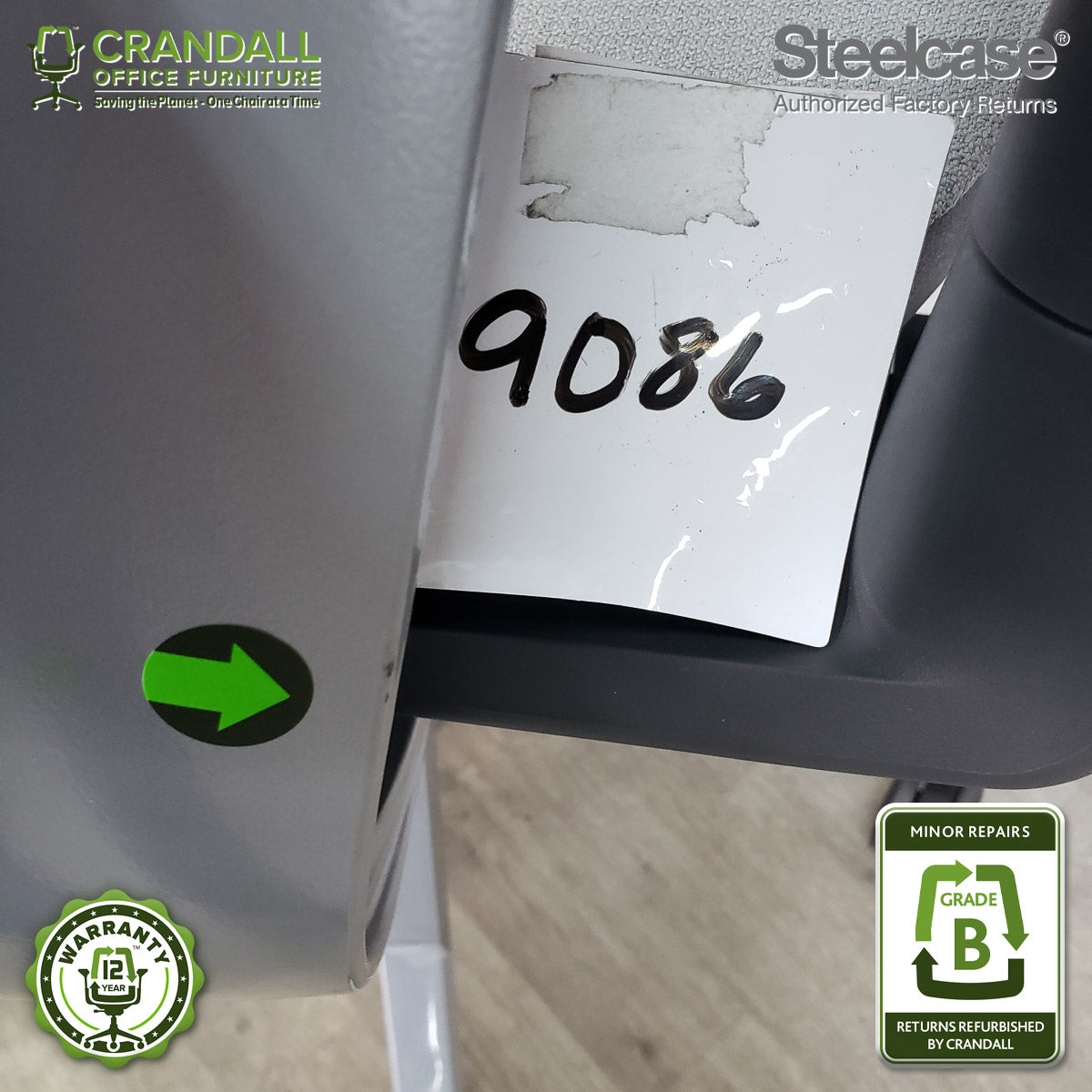 9086 - Steelcase Gesture - Grade B **CLOSEOUT - NO RETURNS**