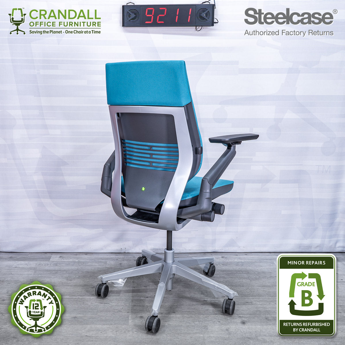 9211 - Steelcase Gesture - Grade B **CLOSEOUT - NO RETURNS**