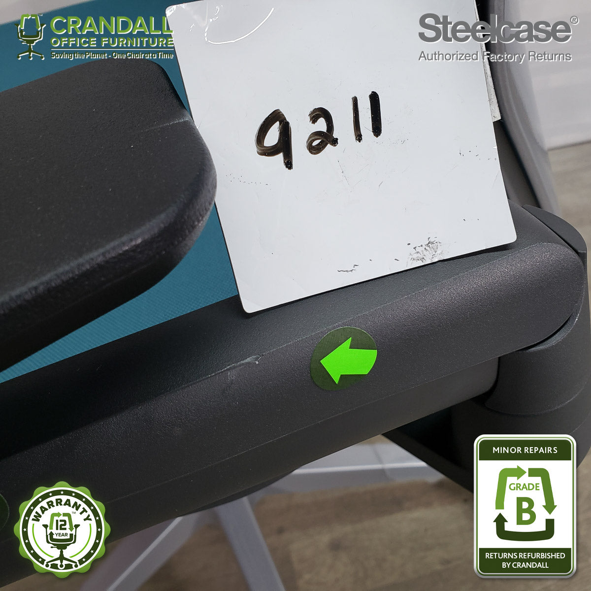 9211 - Steelcase Gesture - Grade B **CLOSEOUT - NO RETURNS**