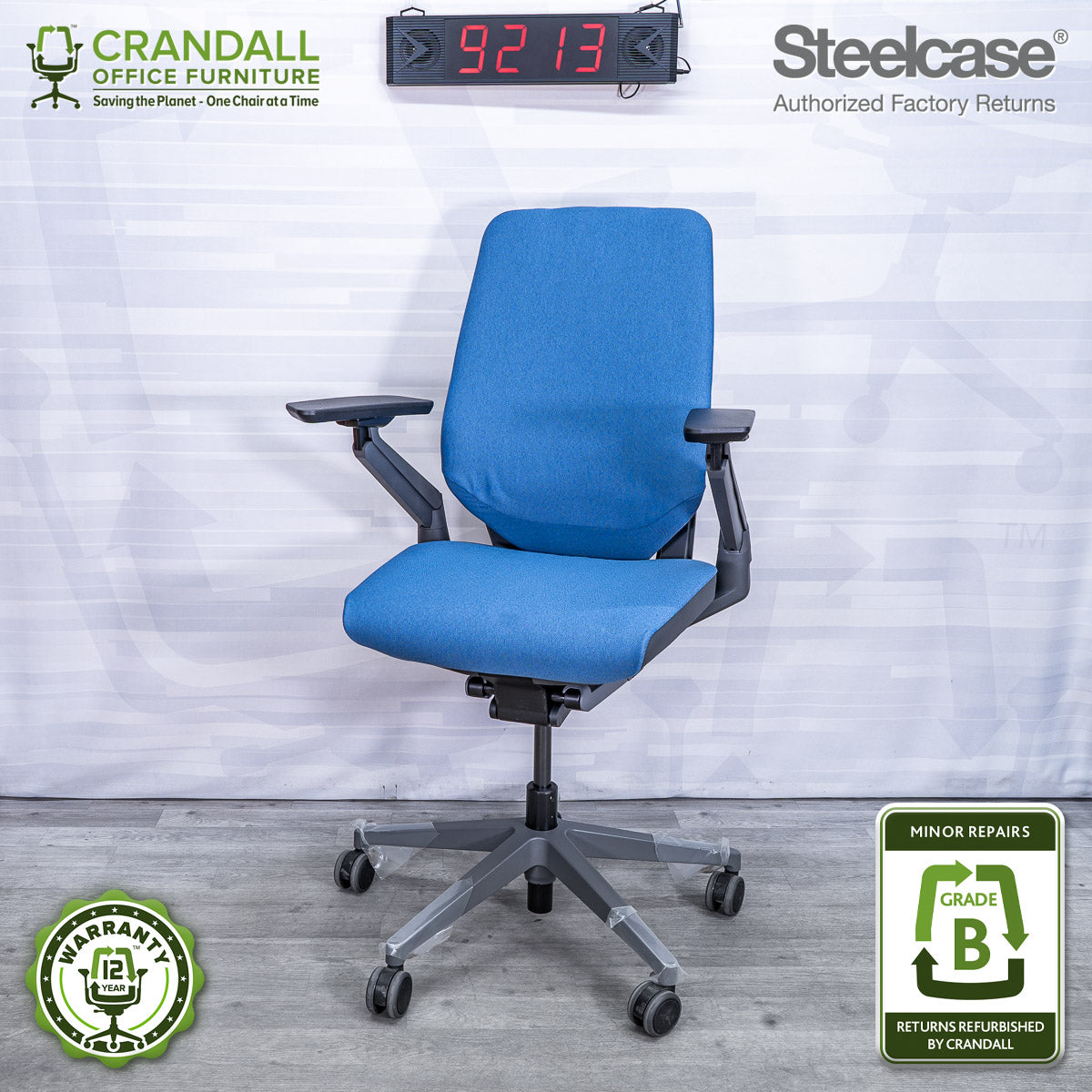 9213 - Steelcase Gesture - Grade B **CLOSEOUT - NO RETURNS**