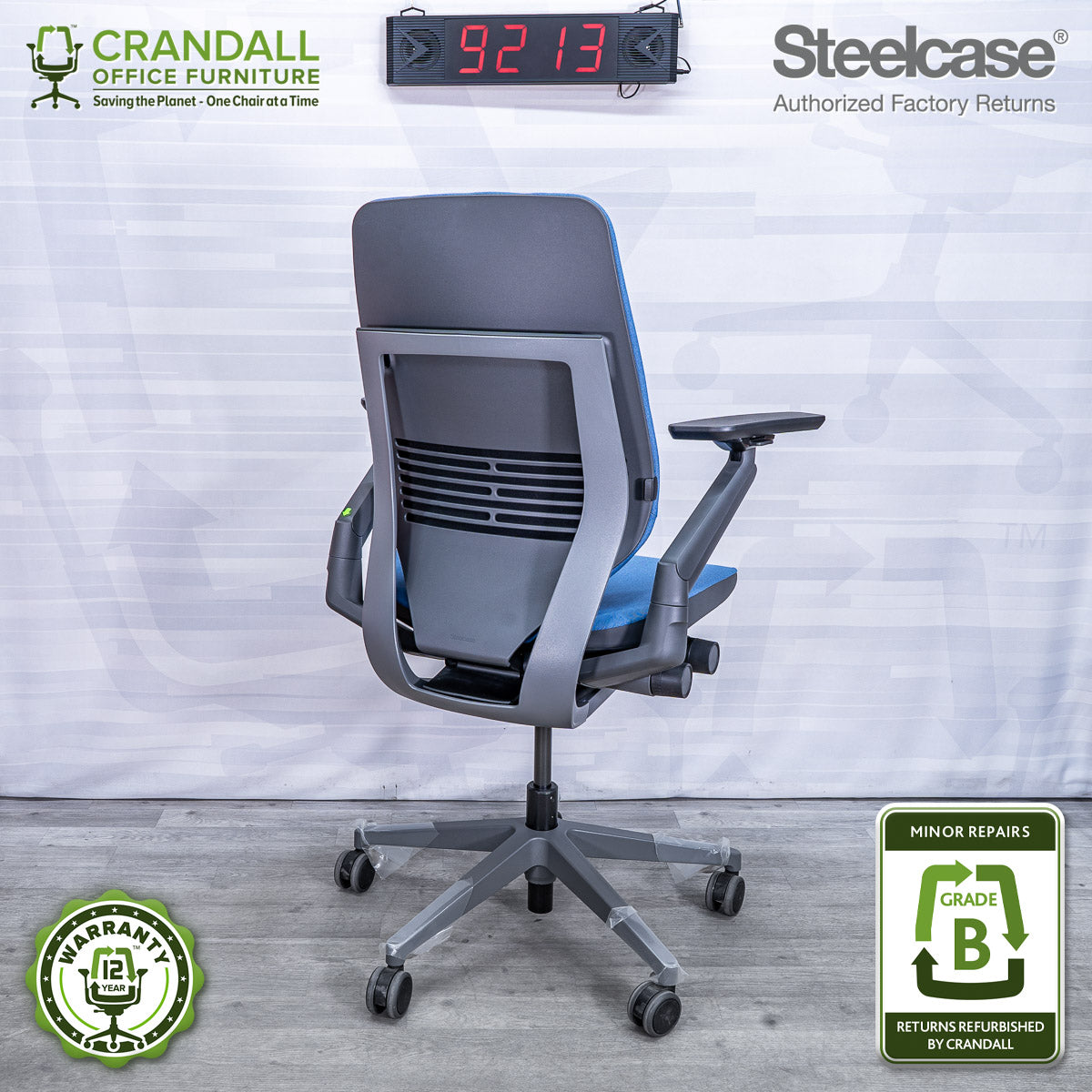 9213 - Steelcase Gesture - Grade B **CLOSEOUT - NO RETURNS**