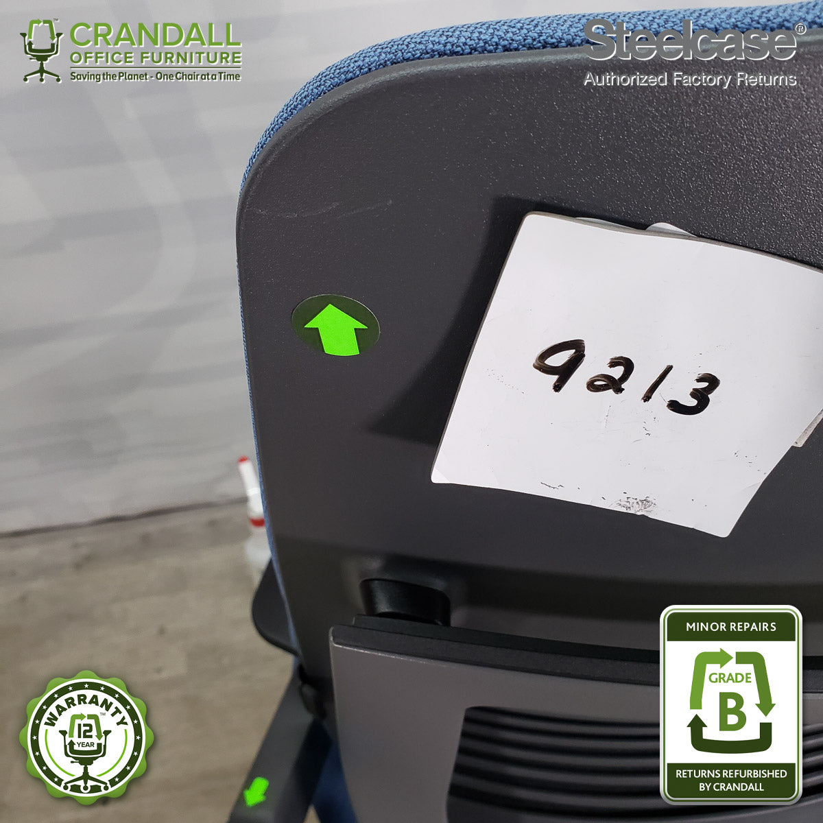 9213 - Steelcase Gesture - Grade B **CLOSEOUT - NO RETURNS**