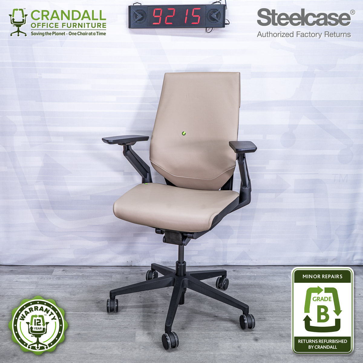 9215 - Steelcase Gesture - Grade B **CLOSEOUT - NO RETURNS**