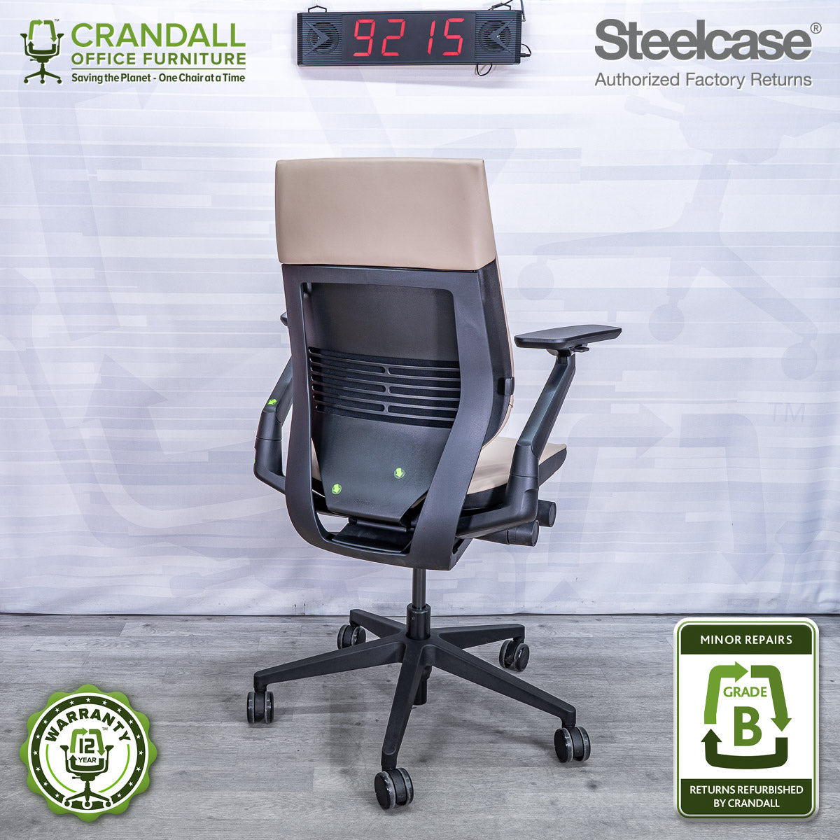 9215 - Steelcase Gesture - Grade B **CLOSEOUT - NO RETURNS**
