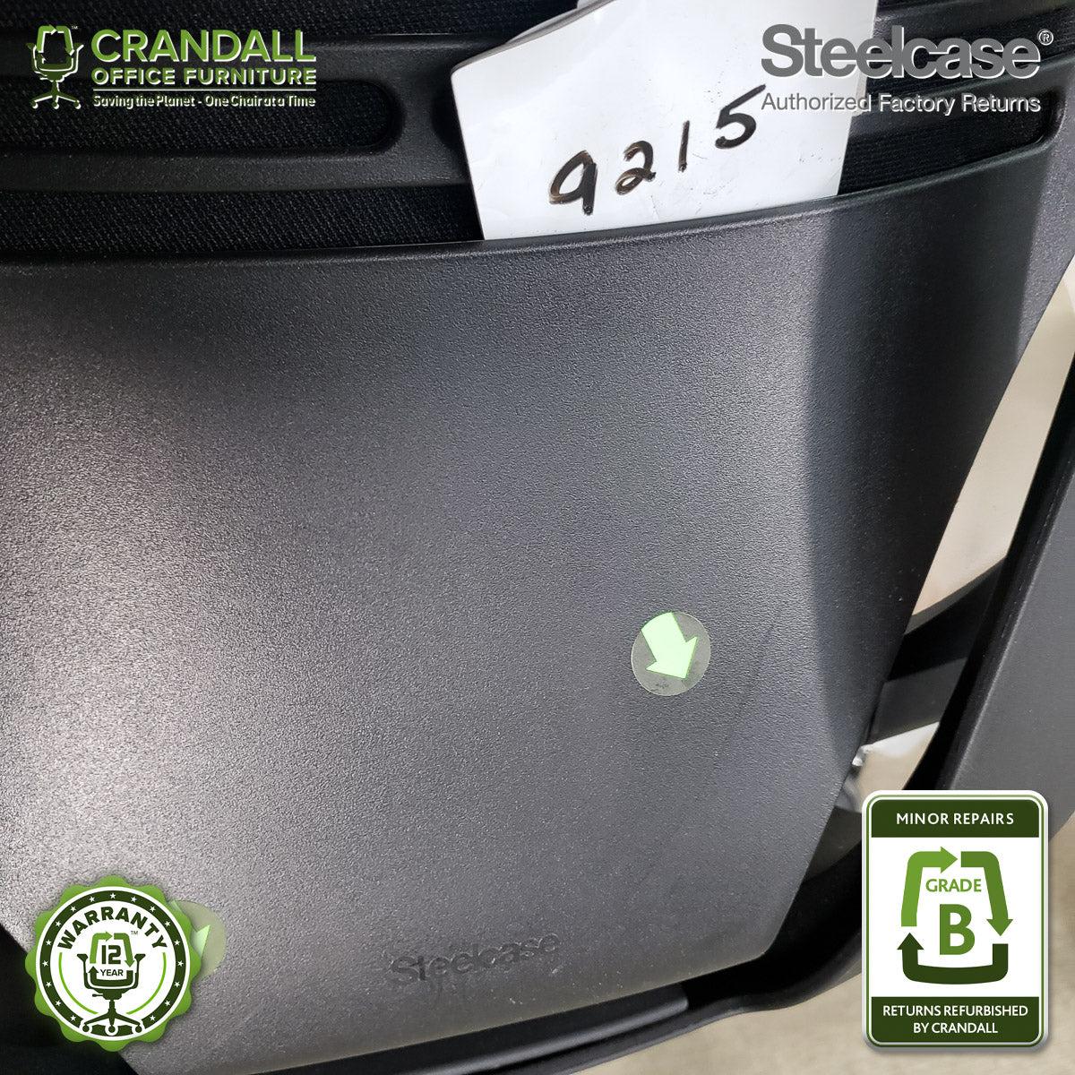 9215 - Steelcase Gesture - Grade B **CLOSEOUT - NO RETURNS**