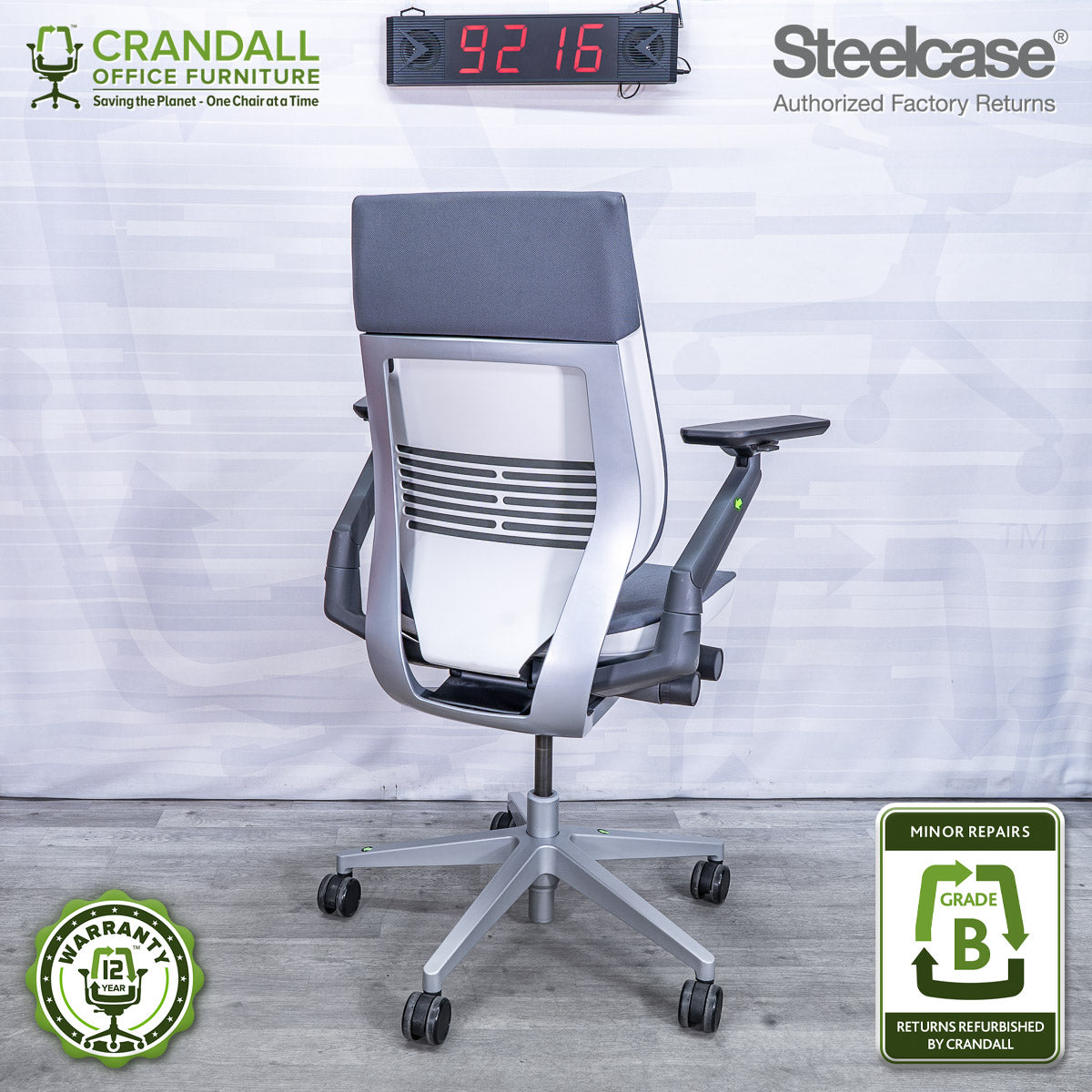 9216 - Steelcase Gesture - Grade B **CLOSEOUT - NO RETURNS**