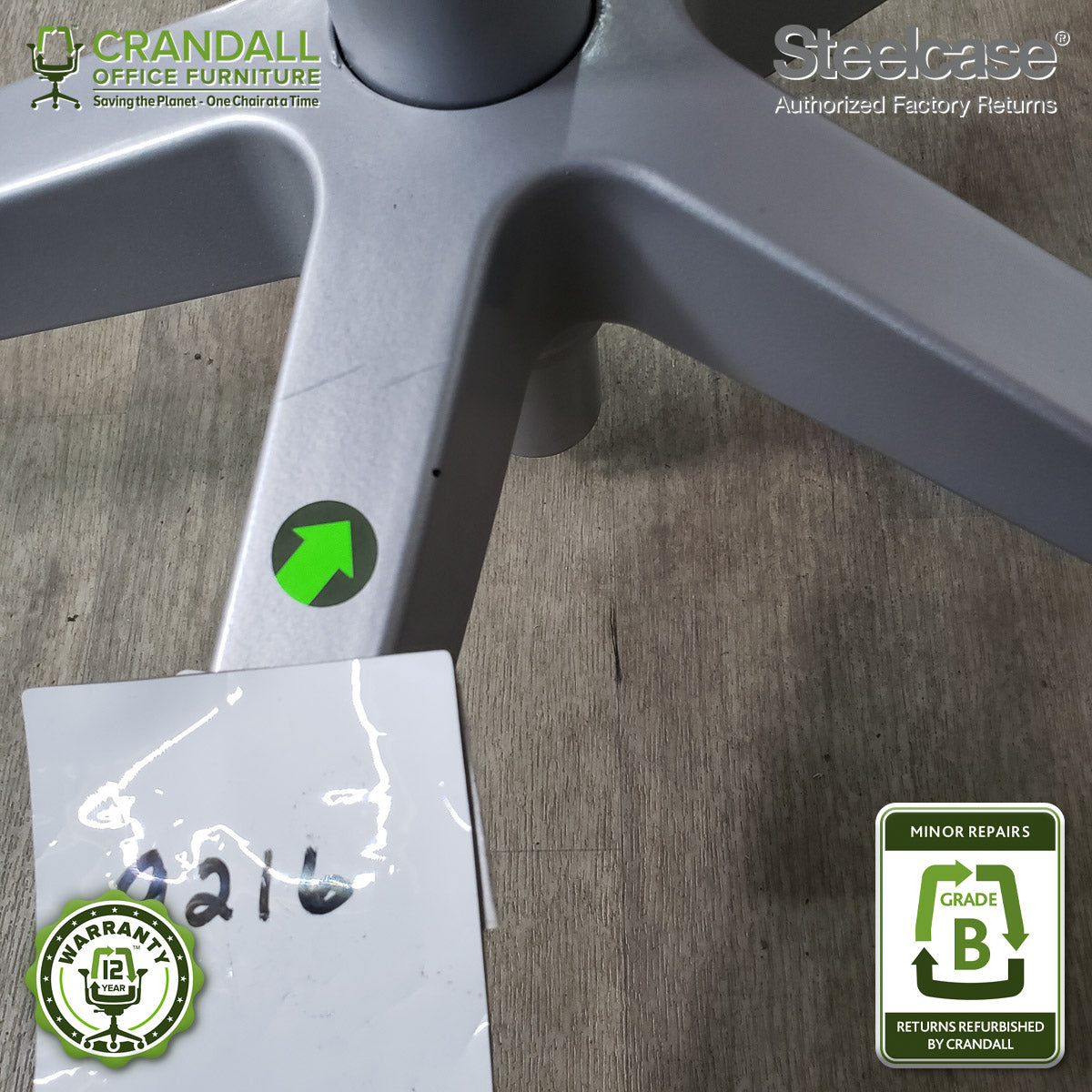 9216 - Steelcase Gesture - Grade B **CLOSEOUT - NO RETURNS**