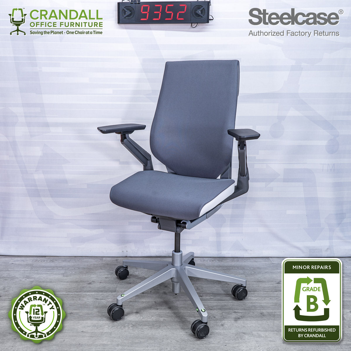 9352 - Steelcase Gesture - Grade B