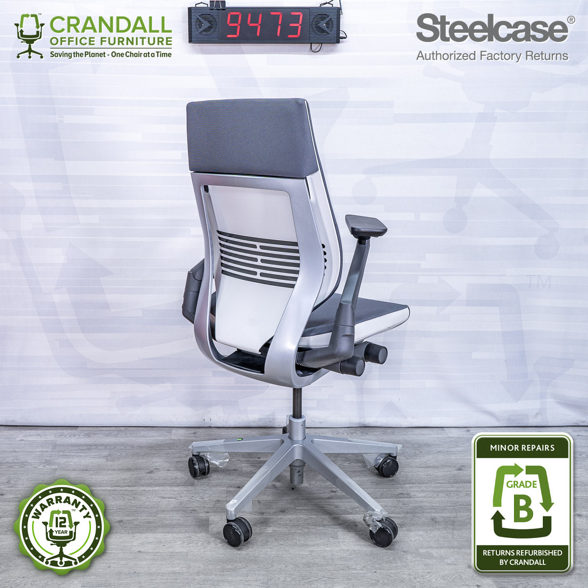 9473 - Steelcase Gesture - Grade B **CLOSEOUT - NO RETURNS**