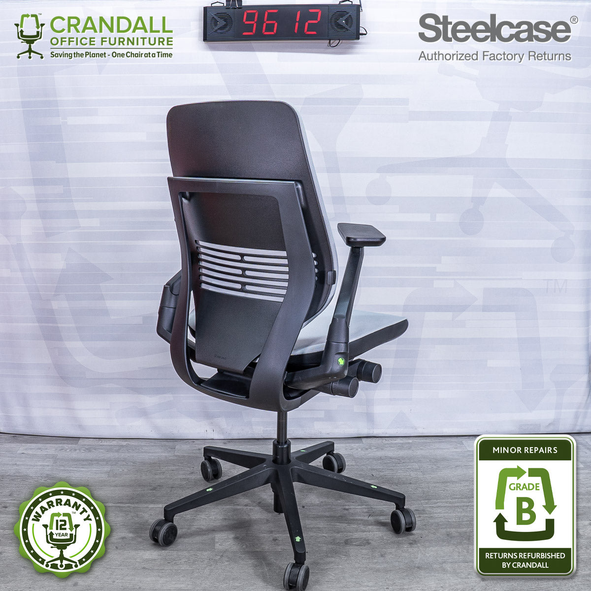 9612 - Steelcase Gesture - Grade B **CLOSEOUT - NO RETURNS**