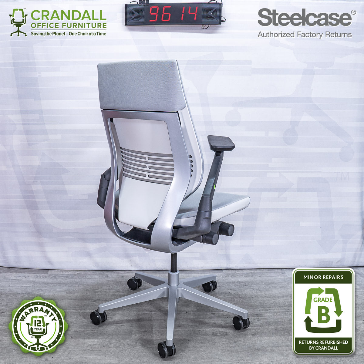 9614 - Steelcase Gesture - Grade B **CLOSEOUT - NO RETURNS**