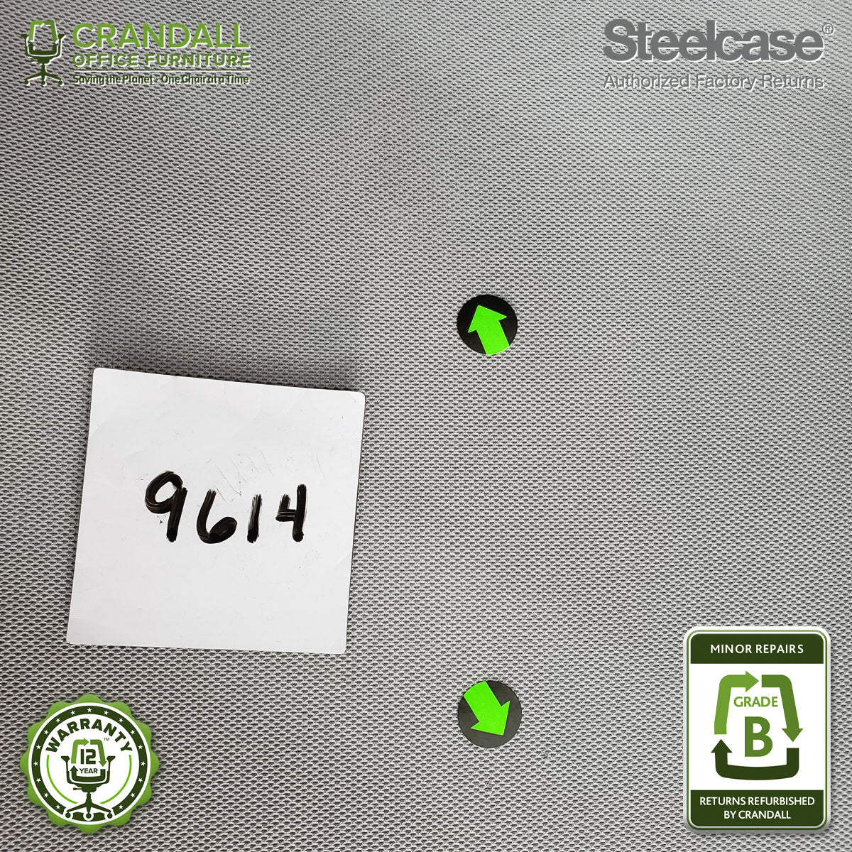9614 - Steelcase Gesture - Grade B **CLOSEOUT - NO RETURNS**
