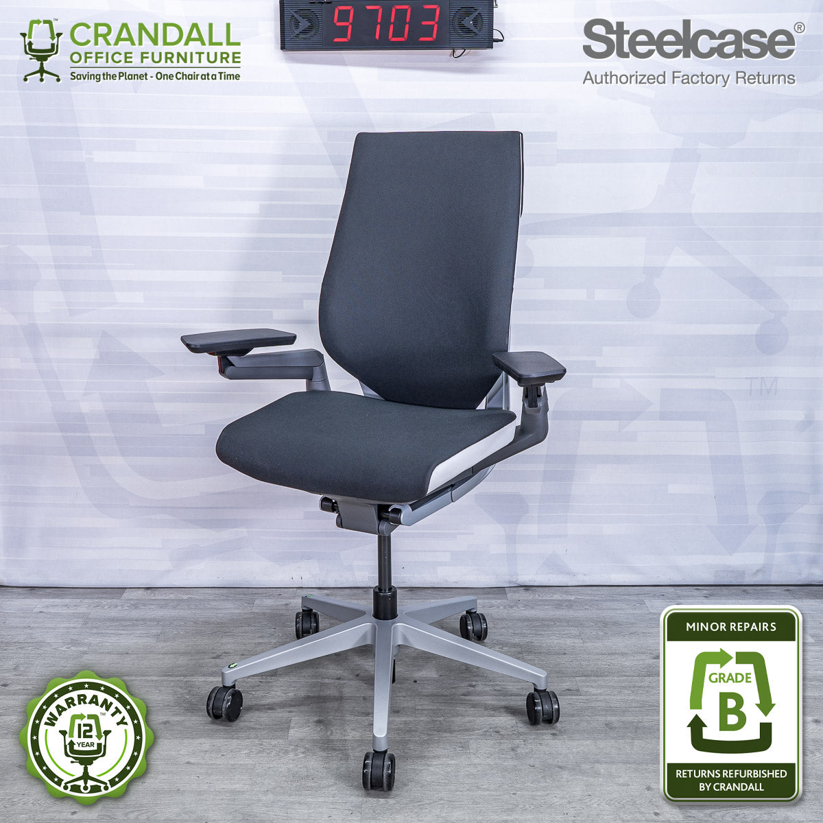9703 - Steelcase Gesture - Grade B