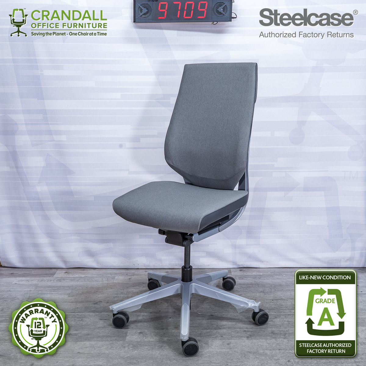 9709 - Steelcase Gesture - Grade A **CLOSEOUT - NO RETURNS**