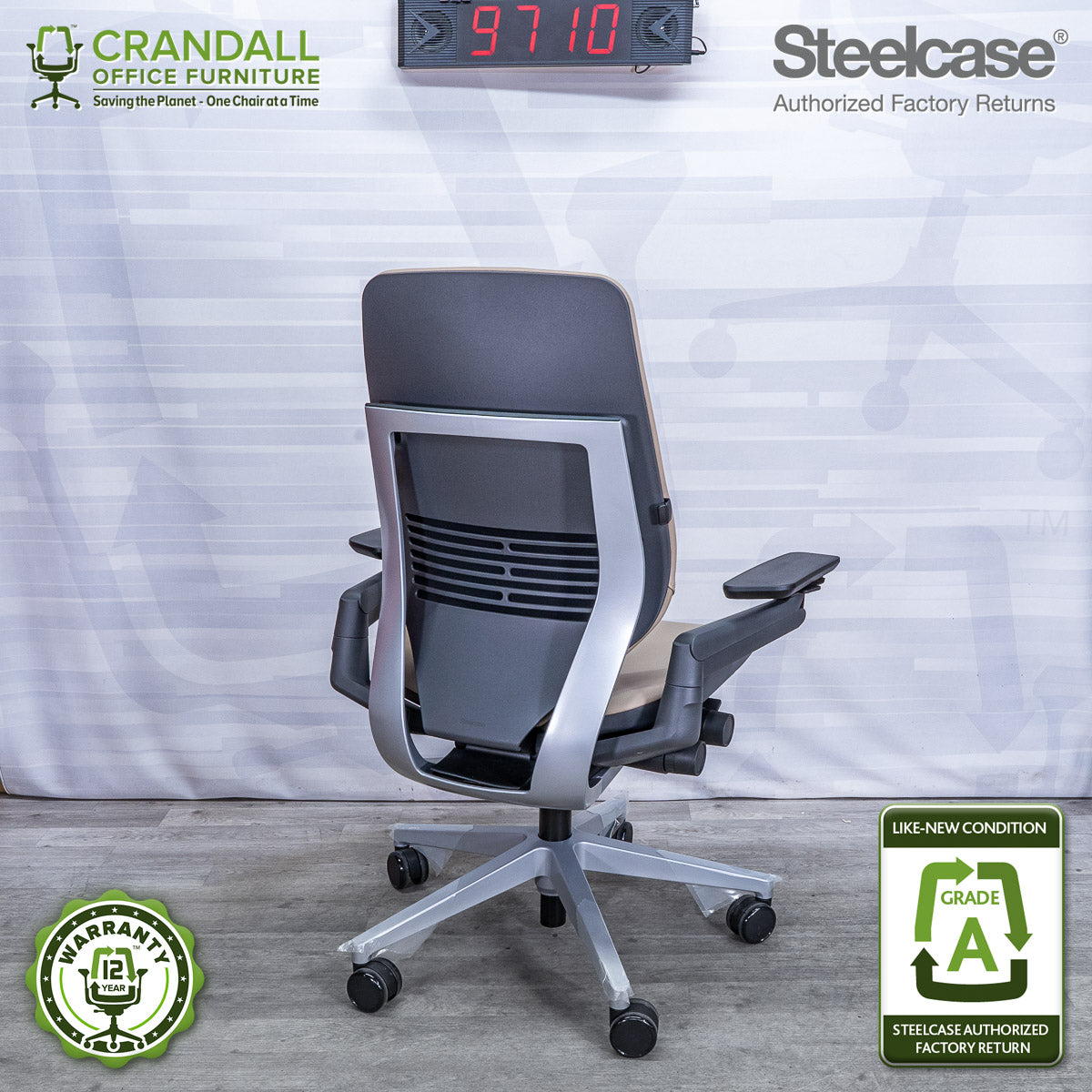 9710 - Steelcase Gesture - Grade A **CLOSEOUT - NO RETURNS**