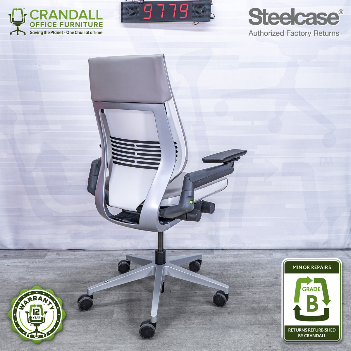 9779 - Steelcase Gesture - Grade B **CLOSEOUT - NO RETURNS**