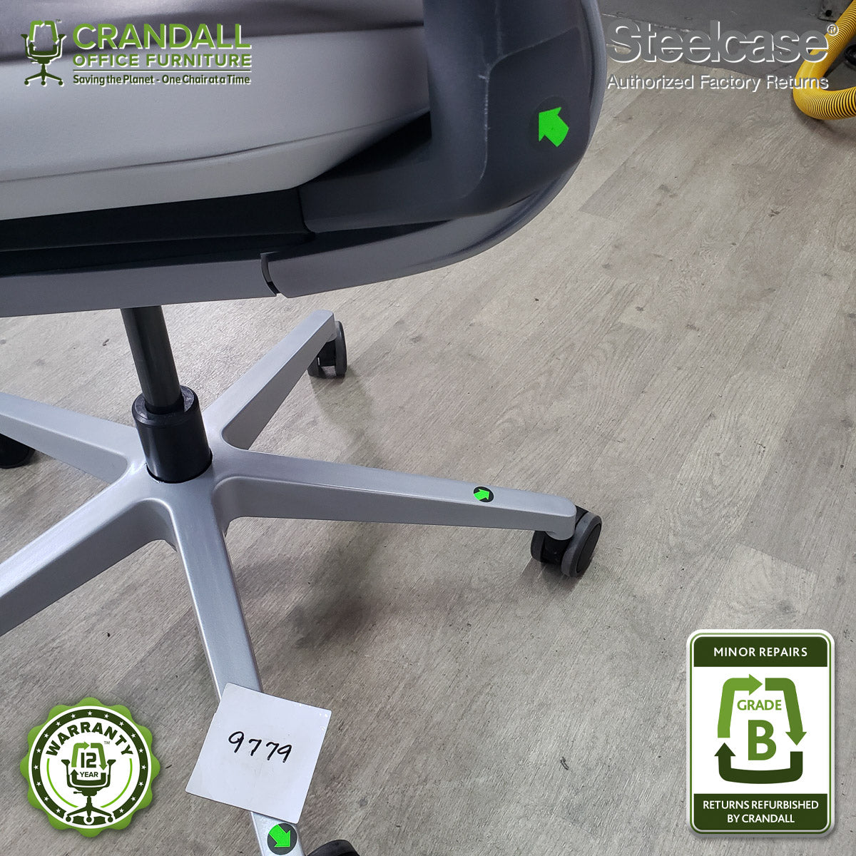 9779 - Steelcase Gesture - Grade B **CLOSEOUT - NO RETURNS**