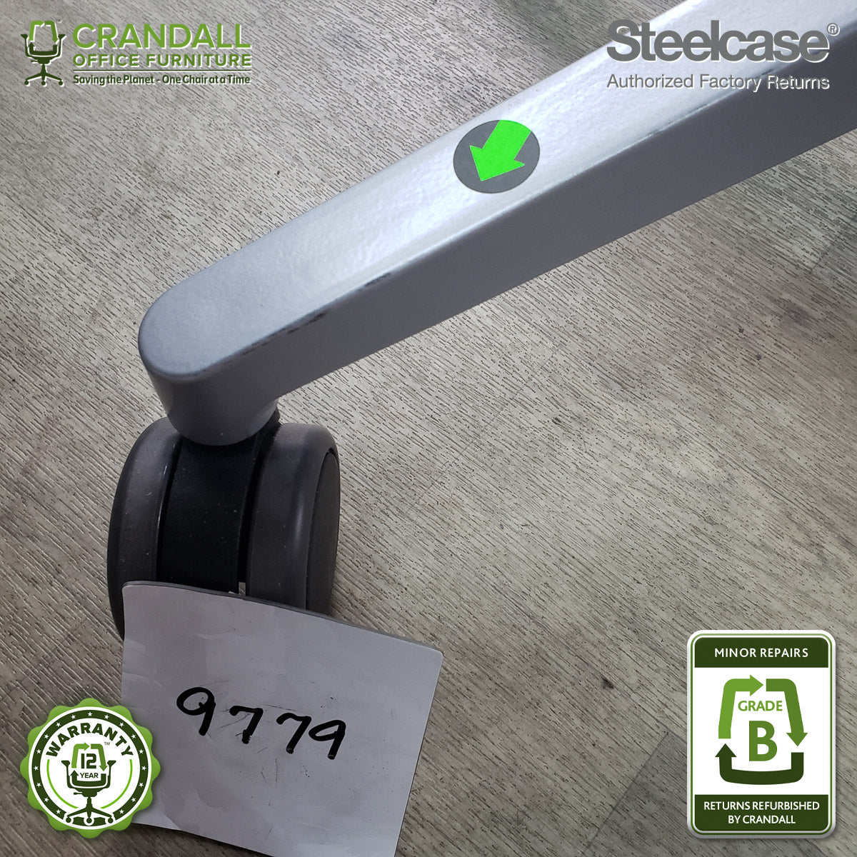 9779 - Steelcase Gesture - Grade B **CLOSEOUT - NO RETURNS**