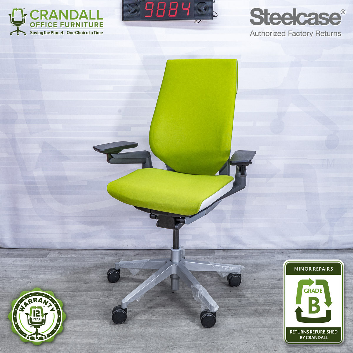 9884 - Steelcase Gesture - Grade B **CLOSEOUT - NO RETURNS**