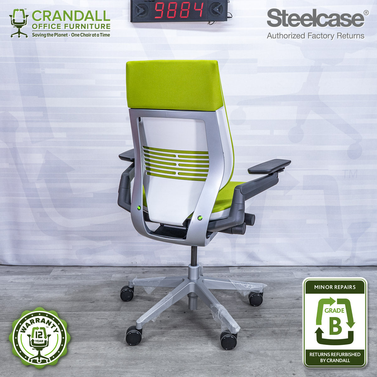 9884 - Steelcase Gesture - Grade B **CLOSEOUT - NO RETURNS**